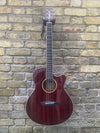 Tanglewood TW4 ER Electro/Acoustic Guitar Red Gloss
