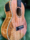 Blackwater YWUK-27FMEQ Spalted Maple Electric Tenor Ukelele