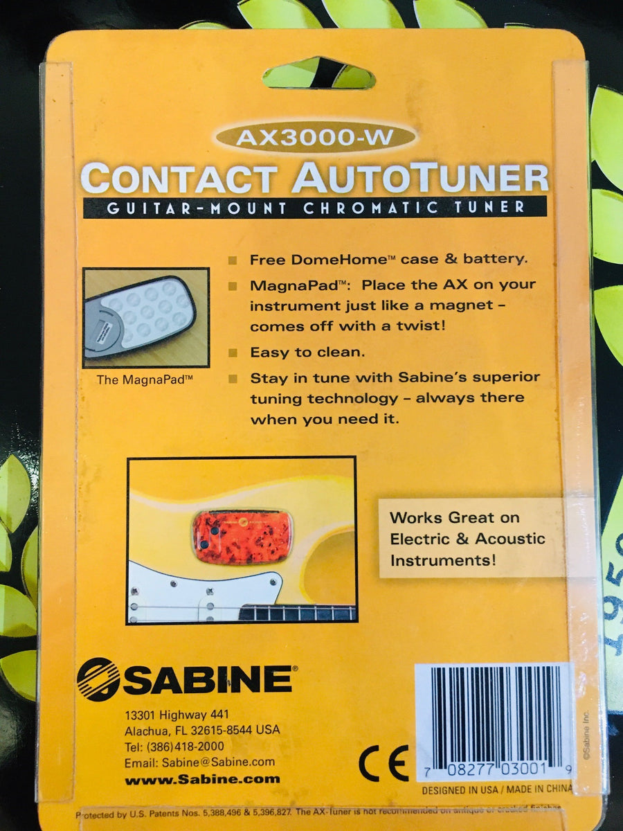 Sabine guitar tuner deals