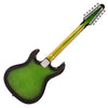 Rapier SAP12GB 3 Pick Up Saffire 12 String Greenburst