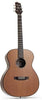 Ozark 3802 Solid Cedar Top OM Cutaway now with LR Baggs I Beam