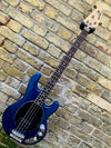 Ernie Ball Musicman Sting Ray 4 2010 Metallic Blue Pre Owned