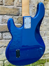 Ernie Ball Musicman Sting Ray 4 2010 Metallic Blue Pre Owned