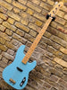 Custom Built Partscaster 50's Tele Style Classic Bass Daphne Blue