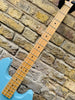 Custom Built Partscaster 50's Tele Style Classic Bass Daphne Blue