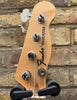 Custom Built Partscaster 50's Tele Style Classic Bass Daphne Blue
