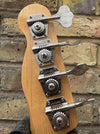 Custom Built Partscaster 50's Tele Style Classic Bass Daphne Blue
