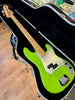 Fender 75th anniversary Precision Bass in Electron Green 2021