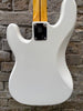 Custom Built Partscaster Precision Style Classic Bass Olympic White
