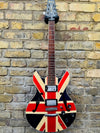 Aria TA-40 Union Jack Semi-Acoustic Pre-owned