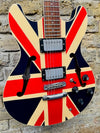Aria TA-40 Union Jack Semi-Acoustic Pre-owned
