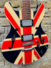 Aria TA-40 Union Jack Semi-Acoustic Pre-owned