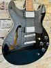 Yamaha SA-1100 Semi Hollow Body Black Late 80s Pre Owned