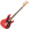 Rapier RAB4FR Saffire Short Scale Bass Guitar Fiesta Red