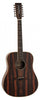 Tanglewood TRU512EA 12 String Dreadnought Antique Ebony Reunion Series