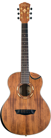Washburn G Mini 55 Koa Travel Guitar With Bag