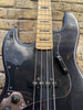 Antoria 1977 J Style Bass Black Left Handed Pre Owned Made In Japan