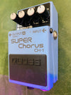 Boss CH-1 Super Chorus Pedal Pre Owned Taiwan 2005