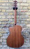 Cort PURE OMCF NS All Solid Mahogany Cutaway with Case