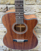 Cort PURE OMCF NS All Solid Mahogany Cutaway with Case