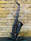 Cannonball A4 Big Bell Alto Saxophone Polished Black Nickel c2022 Pre Owned