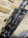 Cannonball A4 Big Bell Alto Saxophone Polished Black Nickel c2022 Pre Owned