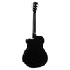 Cort L60CE BK Luce Solid Top Cutaway Acoustic Black