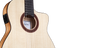 Cordoba C5CET Ltd Solid Spruce Top Thinline Cutaway Electro Classical Guitar