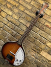 Danelectro Baby Sitar Sunburst Reissue Pre Owned