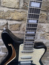 D’Angelico Bedford SH Premier Black Flake Pre Owned