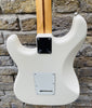 Fender Mexican Standard Stratocaster 2012 Arctic White Gold Guard Pre Owned