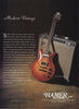 Hamer USA Studio Flame Top Double Cut 1999 Pre Owned