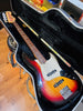 Fender American Standard Jazz Bass 2004 3 Tone Sunburst Modified Pre Owned