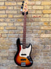 Fender American Standard Jazz Bass 2004 3 Tone Sunburst Modified Pre Owned