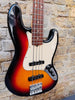 Fender American Standard Jazz Bass 2004 3 Tone Sunburst Modified Pre Owned