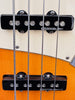 Fender American Standard Jazz Bass 2004 3 Tone Sunburst Modified Pre Owned