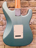 Fender Mexican Standard Stratocaster 2010 Sage Green Left Handed Upgraded Pre Owned