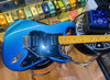 Leonard Allen Custom Built HSH Guitar Lake Placid Blue Maple Neck
