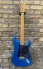 Leonard Allen Custom Built HSH Guitar Lake Placid Blue Maple Neck