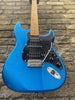 Leonard Allen Custom Built HSH Guitar Lake Placid Blue Maple Neck