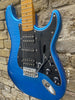 Leonard Allen Custom Built HSH Guitar Lake Placid Blue Maple Neck