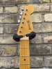 Leonard Allen Custom Built HSH Guitar Lake Placid Blue Maple Neck