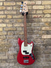Fender Player II Mustang PJ Bass Fiesta Red 2019 Pre Owned
