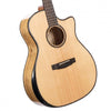 Cort GA-MY-BEVEL-NAT Myrtlewood Bevel Natural Electro Acoustic LR Baggs