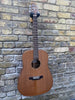 Ozark 3801 Solid Cedar Top Koa Dreadnought Acoustic Pre Owned