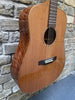 Ozark 3801 Solid Cedar Top Koa Dreadnought Acoustic Pre Owned