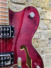 Peavey Rockingham Single Cut Hollowbody Wine Red 2005 Hard Case