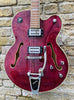 Peavey Rockingham Single Cut Hollowbody Wine Red 2005 Hard Case