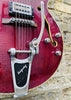 Peavey Rockingham Single Cut Hollowbody Wine Red 2005 Hard Case