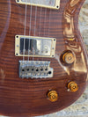 Paul Reed Smith PRS Custom 22 Birds Dark Amber 2004 10-Top Pre Owned